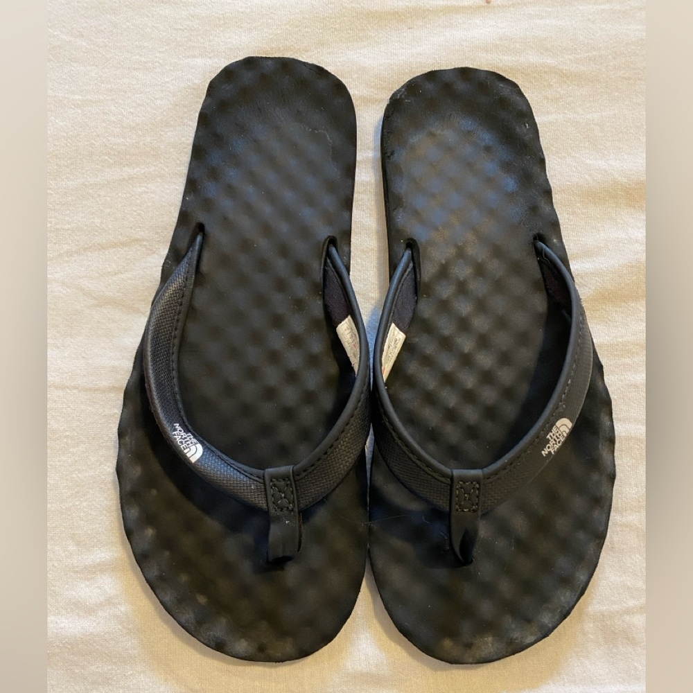The North Face Black Flip Flops